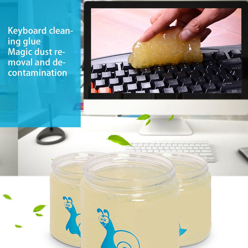 Cleaning Gel Washing Tool Craftsmanship Vehicle Supplies Car Gel Dirt Catcher Laptop USB Port Grooves Ventilation Dust Remover