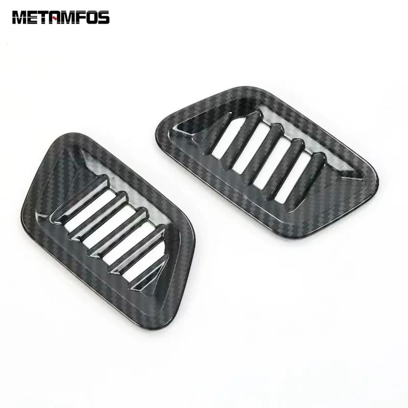 Front Air Condition Vent Outlet Cover Molding Trim Sticker For Nissan Altima -2024 2025 Carbon Fiber Accessories Car Styling