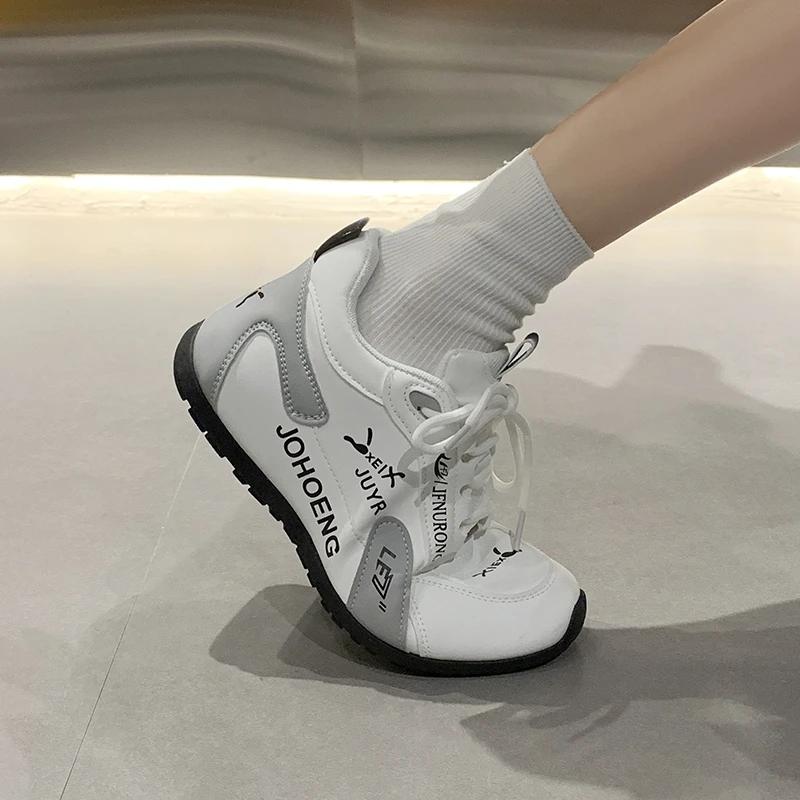 Fashion Sneakers Women Autumn Fashion Ladies Casual Sneaker Mesh Breathable Lace Up Women's Sports Shoes Platform Walking Designer Shoe