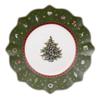 Plate - Villeroy & Boch - Toy's Delight - Green - Porcelain - Ceramic - Stoneware