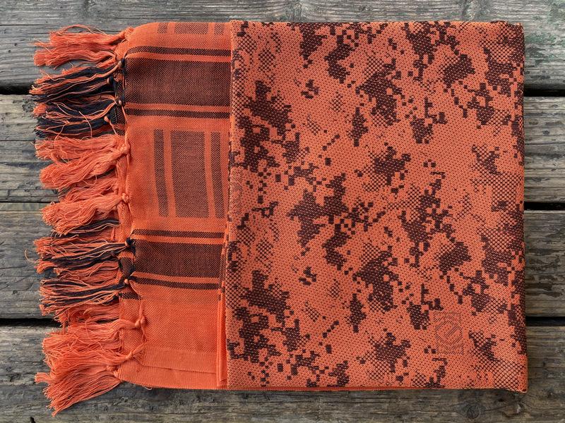 Military Camouflage Tassel Scarf - Outdoor Arab Shawl, Headscarf for Spring & Summer