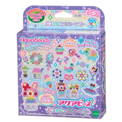 Aquabeads Pastel Fancy Set ST Mark Ages 6 and Crafting EPOCH (Sold Separately) AQ-289, Certified, Up, Water-Based, Toy, Aquabeads,