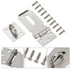 Practical High Quality Door Clasp Lock Stainless Steel Door Lock Anti Theft For Wood Door Furniture Accessories