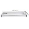 Wall Mounted Kitchen Plastic Wrap Film Paper Towel Rack Paper Roll Dispenser Holder