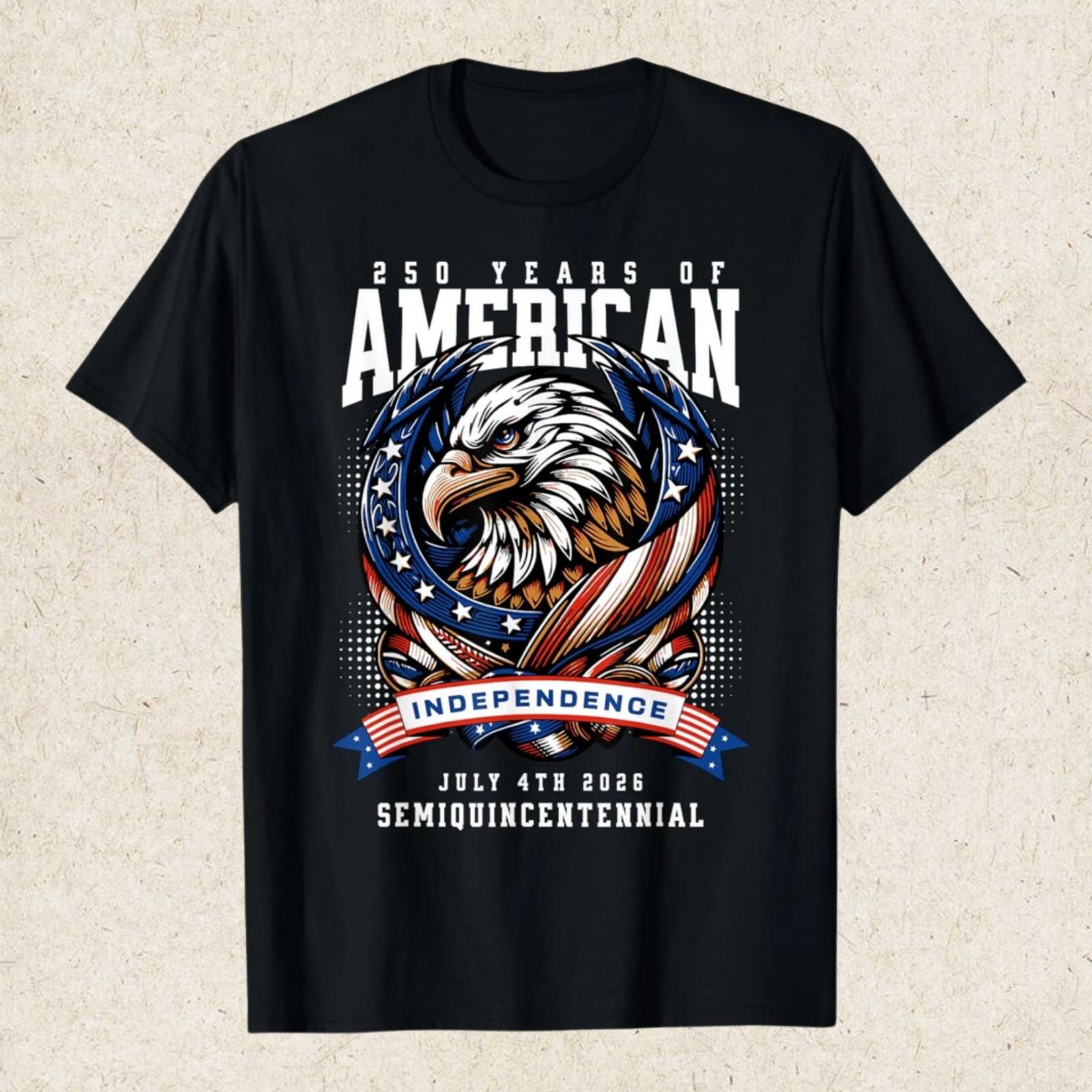 America 250th Anniversary Celebration 250 Years Unisex T-Shirt S разноцветный