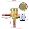 1 PIÈCE Vanne Solénoïde 2 Voies Angle Droit FDF-2A/FDF-6A/FDF-8A /FDF-11A Normalement Fermée Pour Climatisation Machine à Glace Dégivrage