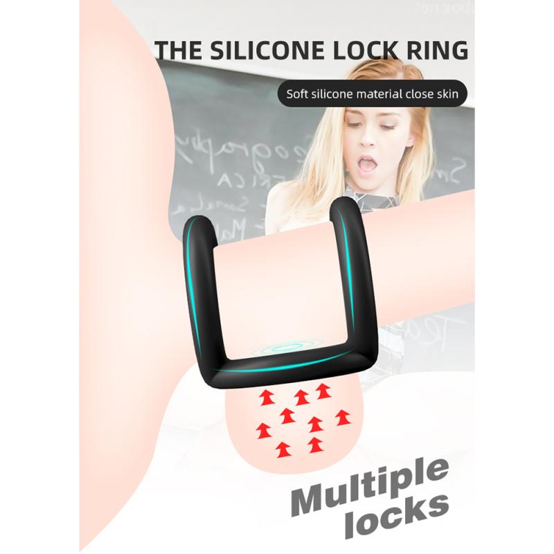 Silikon-Verzögerungs-Ejakulationsring-Masturbator, nicht vibrierender Penisring, Zubehör für Erwachsene, Sexspielzeug für Erwachsene