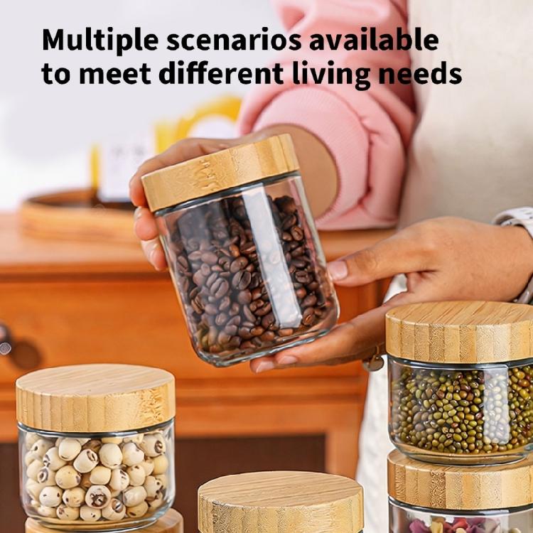 Sturdy Glass Food Storage Jars With Airtights Seal For Home Jar Pickle And Craft