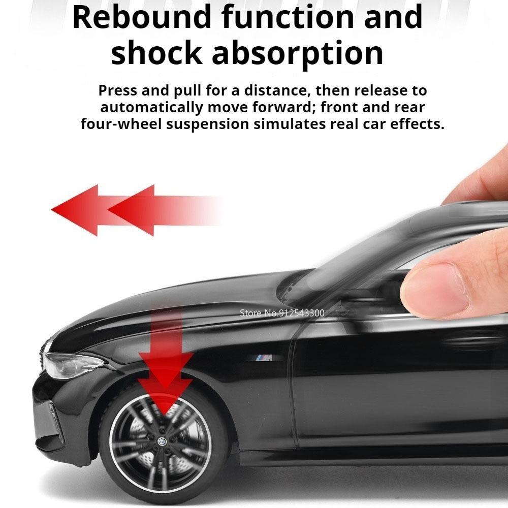 1:24 Scale 325LI X5 Model Car Toy Music Light Shock Absorption High Simulation Cars Models Alloy Diecast Toys for Kids Gifts