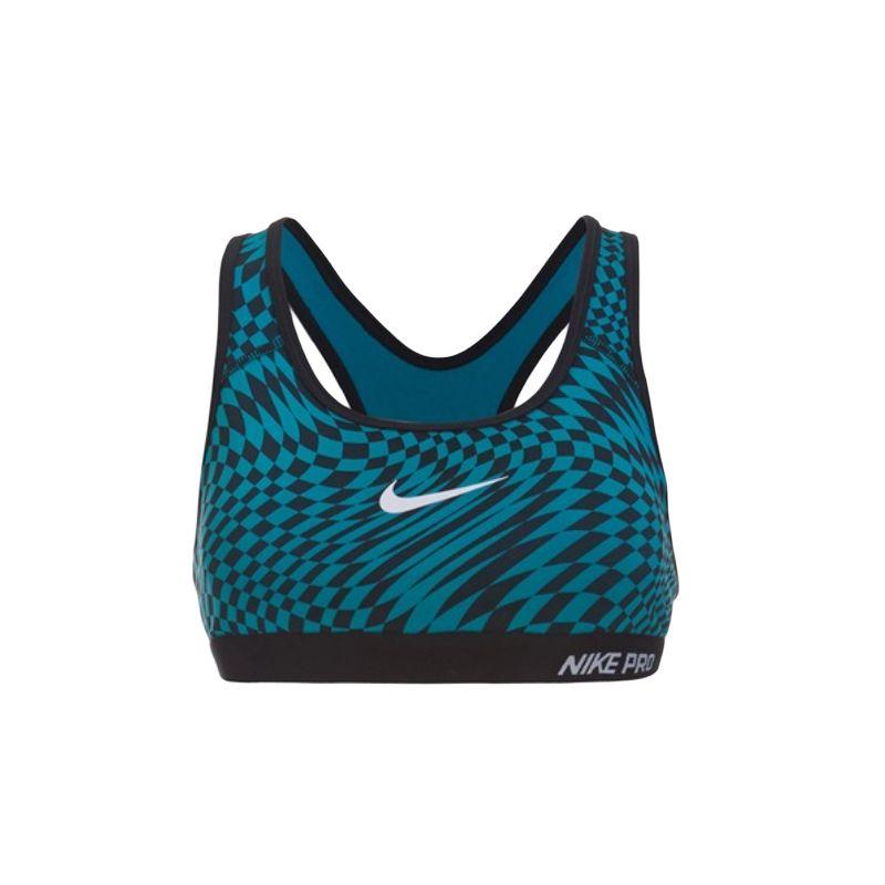 

Nike Модный облегающий простой сухой удобный спортивный бюстгальтер женское нижнее белье зеленый 799346-309 S