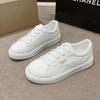 Simple Star Pattern Little White Shoes Women's 2025 New Fashion Sports and Leisure Versatile Board Shoes