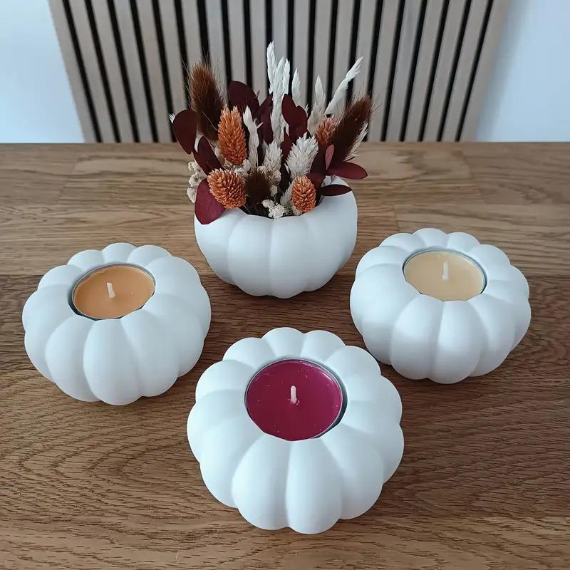 1PC Spooky Pumpkin Container Silicone Crafting Mold Silicone Mold