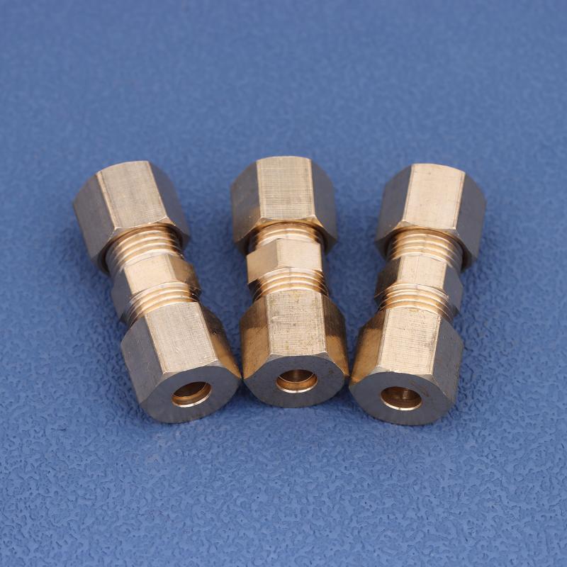 5/10Pcs Brake Line Connector Without Flaring 4.75Mm 3/16 Useful Brake Line Connector For Brake Line Car Accessories