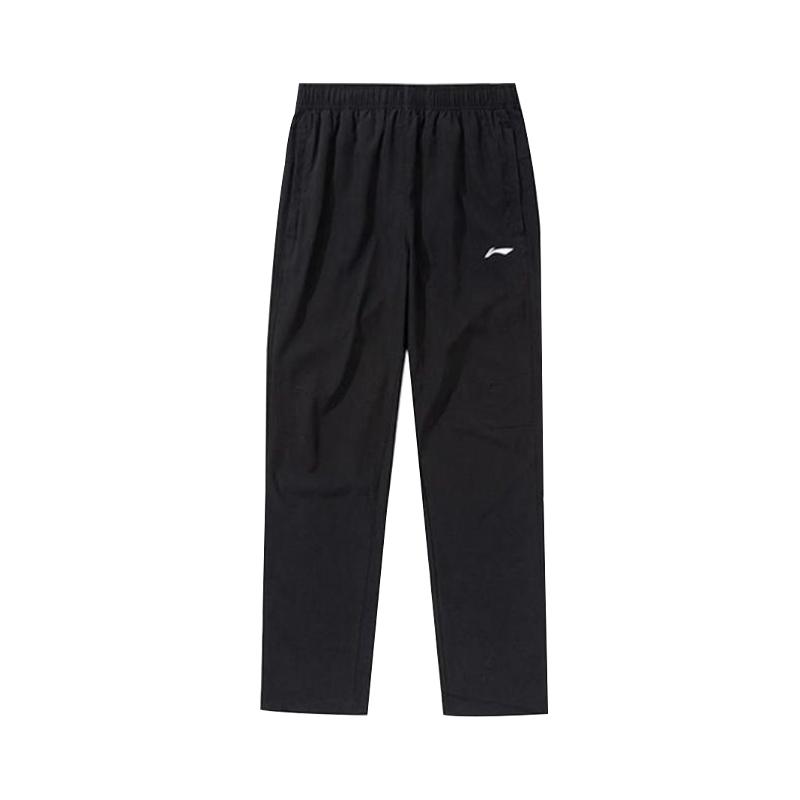 Li Ning Casual Pants Women s Black Thin Straight Fit Pants YYKW216 2XL