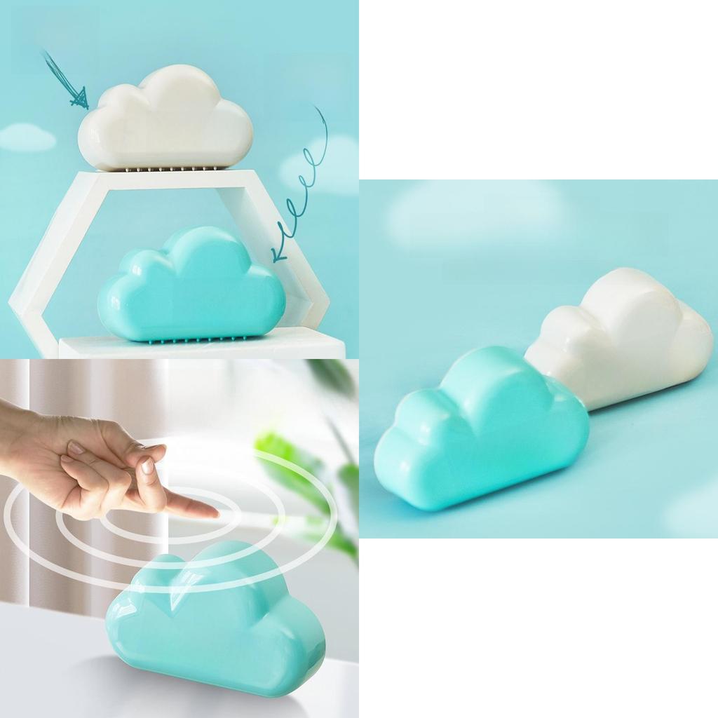 Cloud Shape Led Alarm Clock With Voice Control Night Light For Students And Bedroom Decor