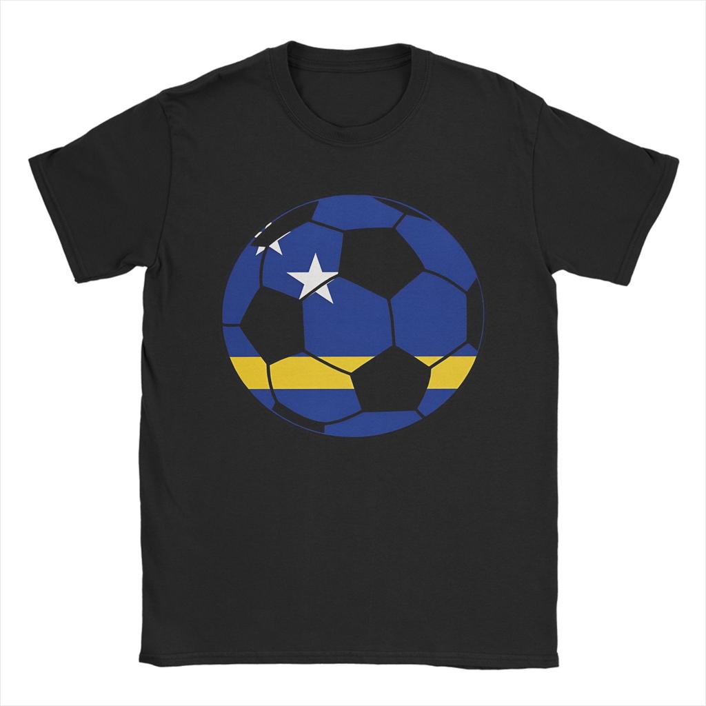 Curacao Soccer Sport Unisex Unisex T Shirts Vintage Tees Short Sleeve O Neck Tshirt Cotton Printed Tops
