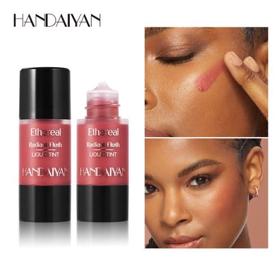 Liquid Blush Instantly Hydrating Rouge Face Brightening Blusher Eye Shadow Long-Lasting Cosmetic Ultra Pigmented Makeup