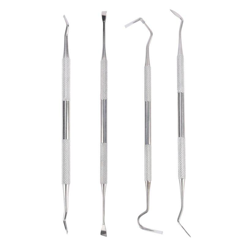 6pcs / Set 4pcs Stainless Steel Universal Gun Hunting Cleaning Kit Tactical Rifle Pistol Gun Cleaning Tool