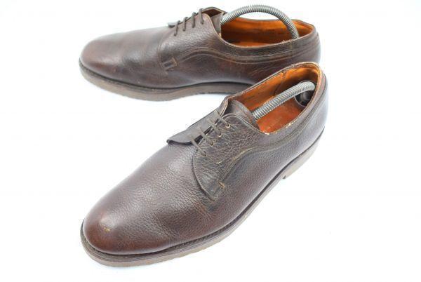 

Made in England / Hitchcock Shoes Leather Plain Toe Shoes Dark Brown /28.0cm/ Vibram Sole