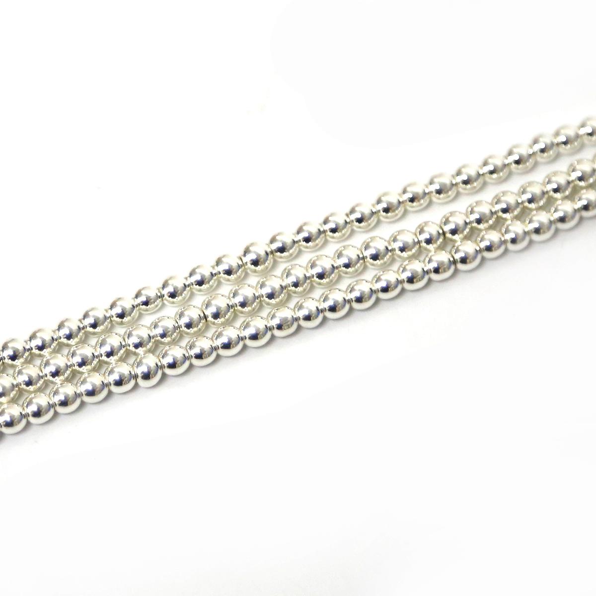 

Гематитовые бусины из натурального камня, свободные бусины для изготовления ювелирных изделий, шариковые браслеты, аксессуары «сделай сам» 4mm 100pcs серебряный