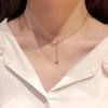 New Simple Moon Star Pendant Choker Necklace Simple Gold Color Alloy Charm Chain Collares Necklace For Women Party Jewelry
