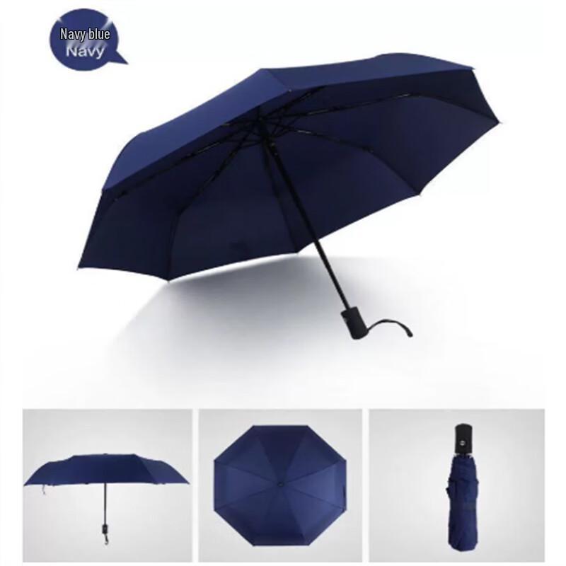 Automatic 8-Rib UV Protection Business Umbrella