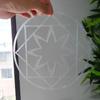 Holographic Window Decals for Bird Strikes - Glass Reminder Anti-Collision Self-Adhesive Stickers - Avoid Birds Hitting Windows, Circle, 25 Pieces