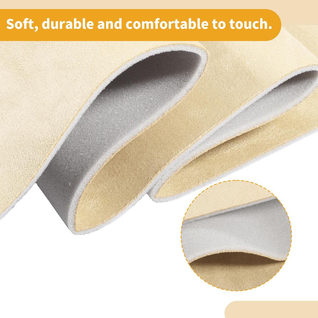 Partuto Vehicle Truck RV SUV Boat Auto Interior Trim DIY Roof Repair Replacement Suede