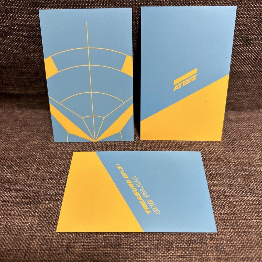 [USED] ATEEZ TREASURE EP.3 One To All Seonghwa Trading Card