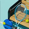 Professional Tennis Training Aids Bases With Elastic Rope Ball Practice Self-Duty Rebound Tennis Trainer Tennis Practice Tool