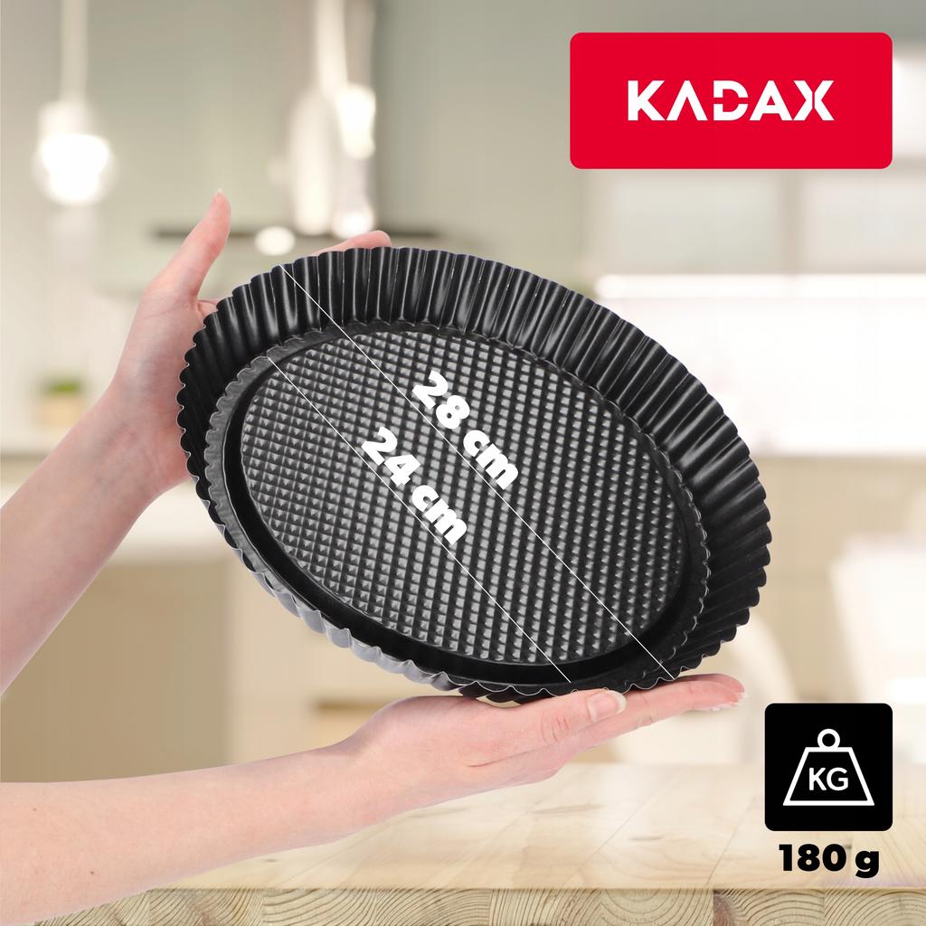 KADAX Kulatý plech Forma na pečení koláčů a dortů
