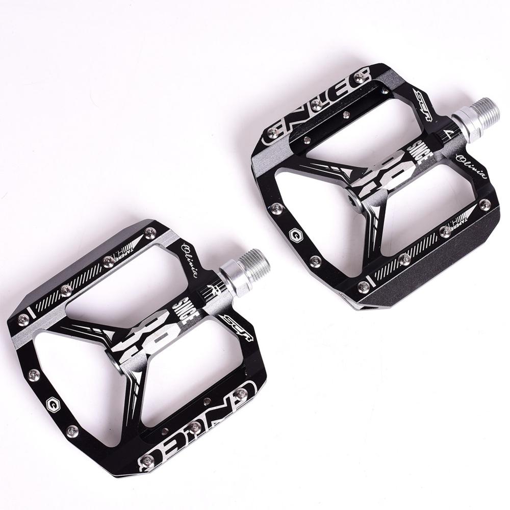 ENLEE KRSEC MTB Pedals, CNC Aluminum, High Strength, Wide Platform, Front Lock, Chromoly Axle Bicycle accessories
