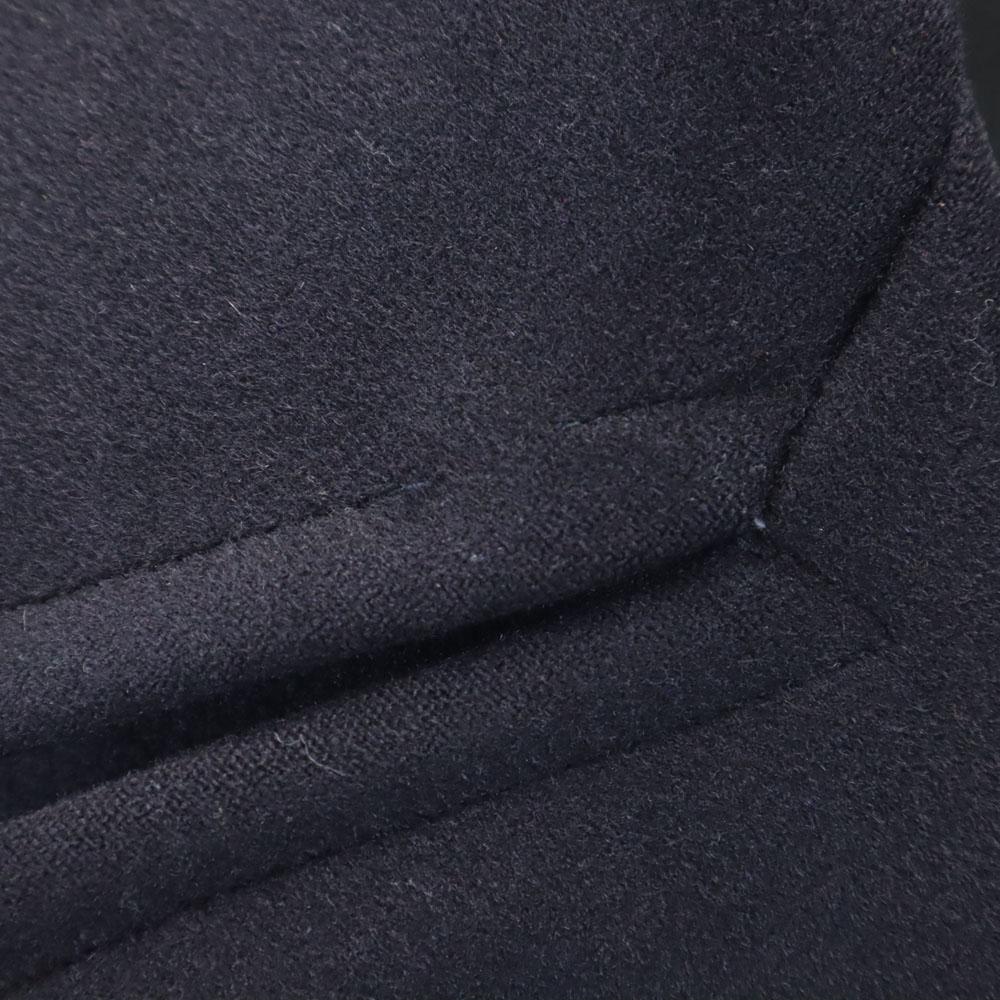 US NAVY 60s DSA Vintage Melton pea coat 38R dark blue Men's Used