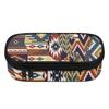 Pen Case Zip Around Closure High Capacity 300D Polyester with Main Pocket Mesh Layer and Removable Pen Divider for Students