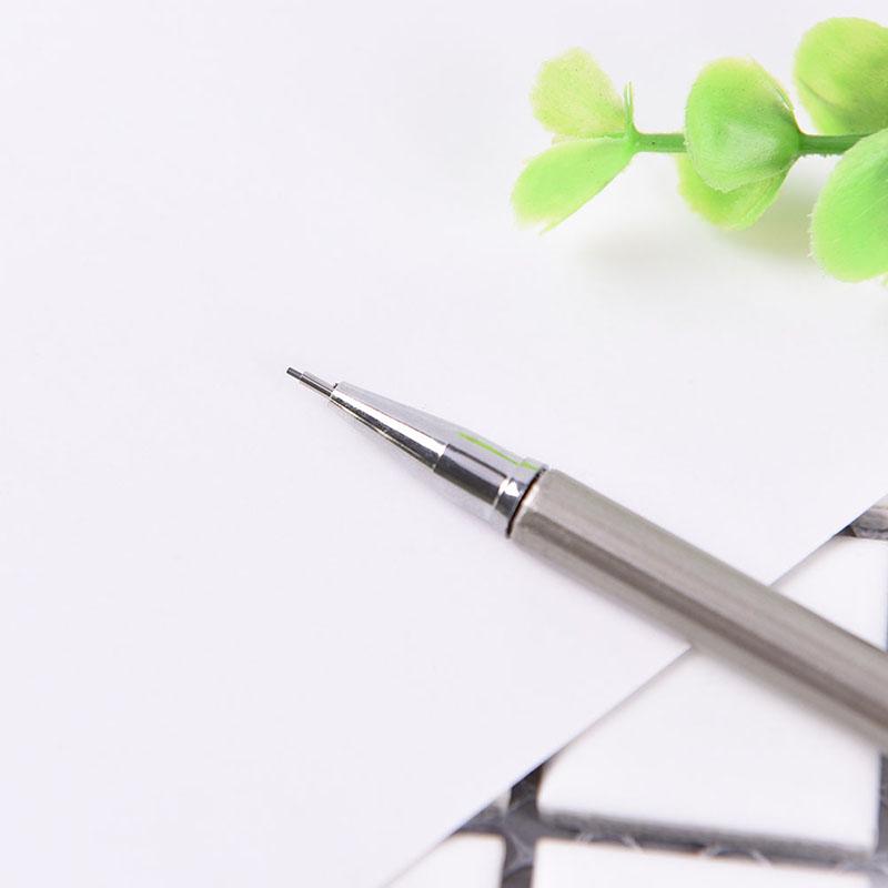 0.5/0.7Mm Metal Mechanical Automatic Pencil For School Writing Drawing Supplie