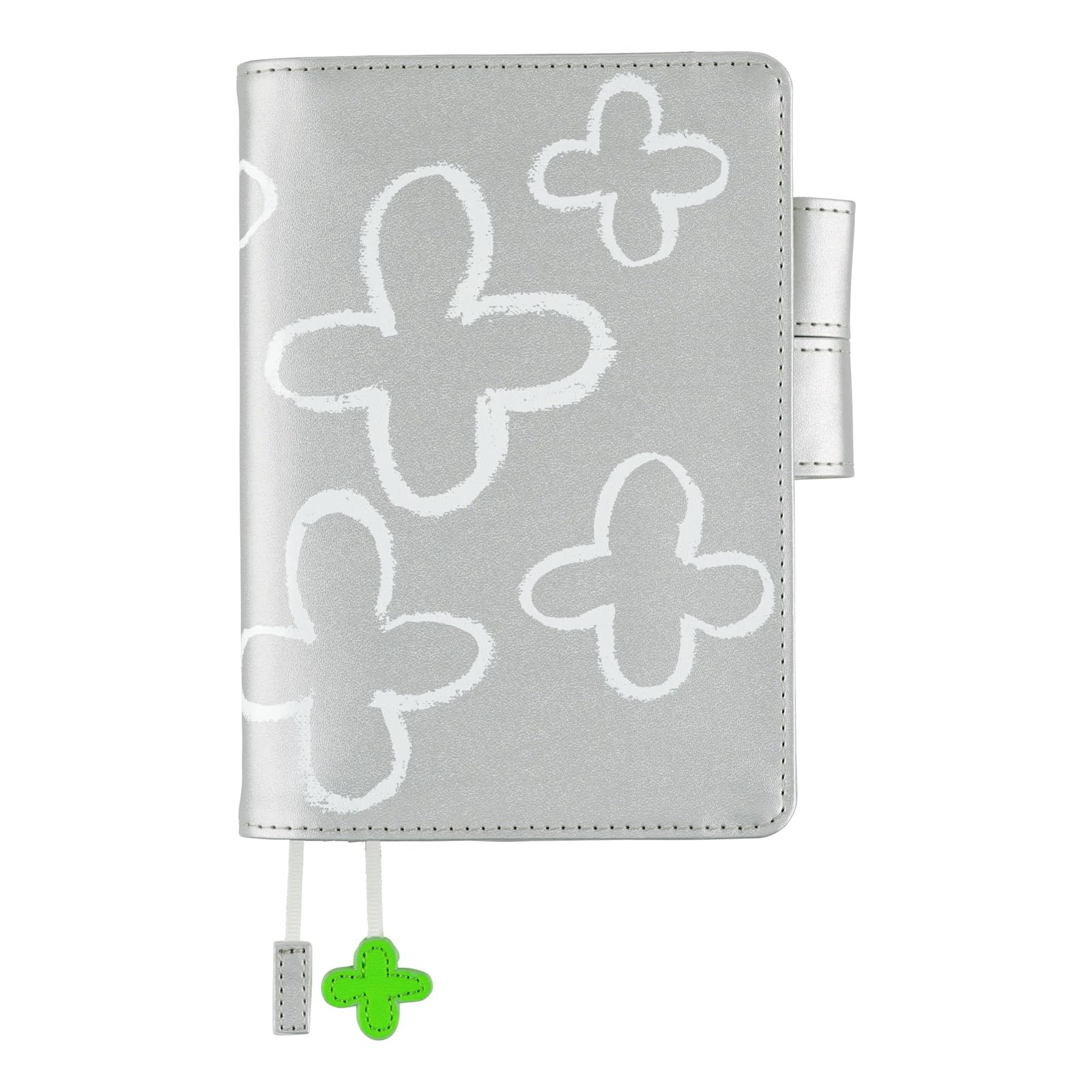 

Hobonichi Techo Original Notebook Cover by Makoto Flower (A6) Matsubayashi/Silver