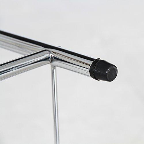 Fujiboeki Umbrella Stand, Holds 15 Umbrellas, 47.5cm Wide X 28.5cm Deep X 62cm High, Chrome, Assembly Required, Product Number: 95710