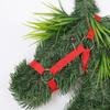 Artificial Horse Head Wreath Wall Hanging Decorative Greenery for Indoor Outdoor Seasonal Home Decor Holiday Festival Display