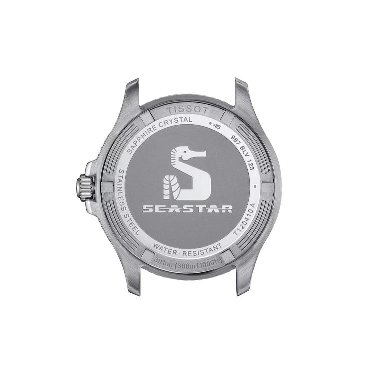 TISSOT Starfish Collection Quartz Movement 300 meter Water Resistance Men's Watches Watch 40mm Black Dial T120.410.11.051.00