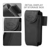 Car-styling Storage Holder Leather Sun Visor Point Pocket Sunshade Bag Organizer Bag IC Card Holder