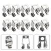 Tool Spring Terry Clip Narrow Base Tool Stainless Steel Spring Terry Clamp Heavy Duty Tool Storage Rack Open Spring Clip