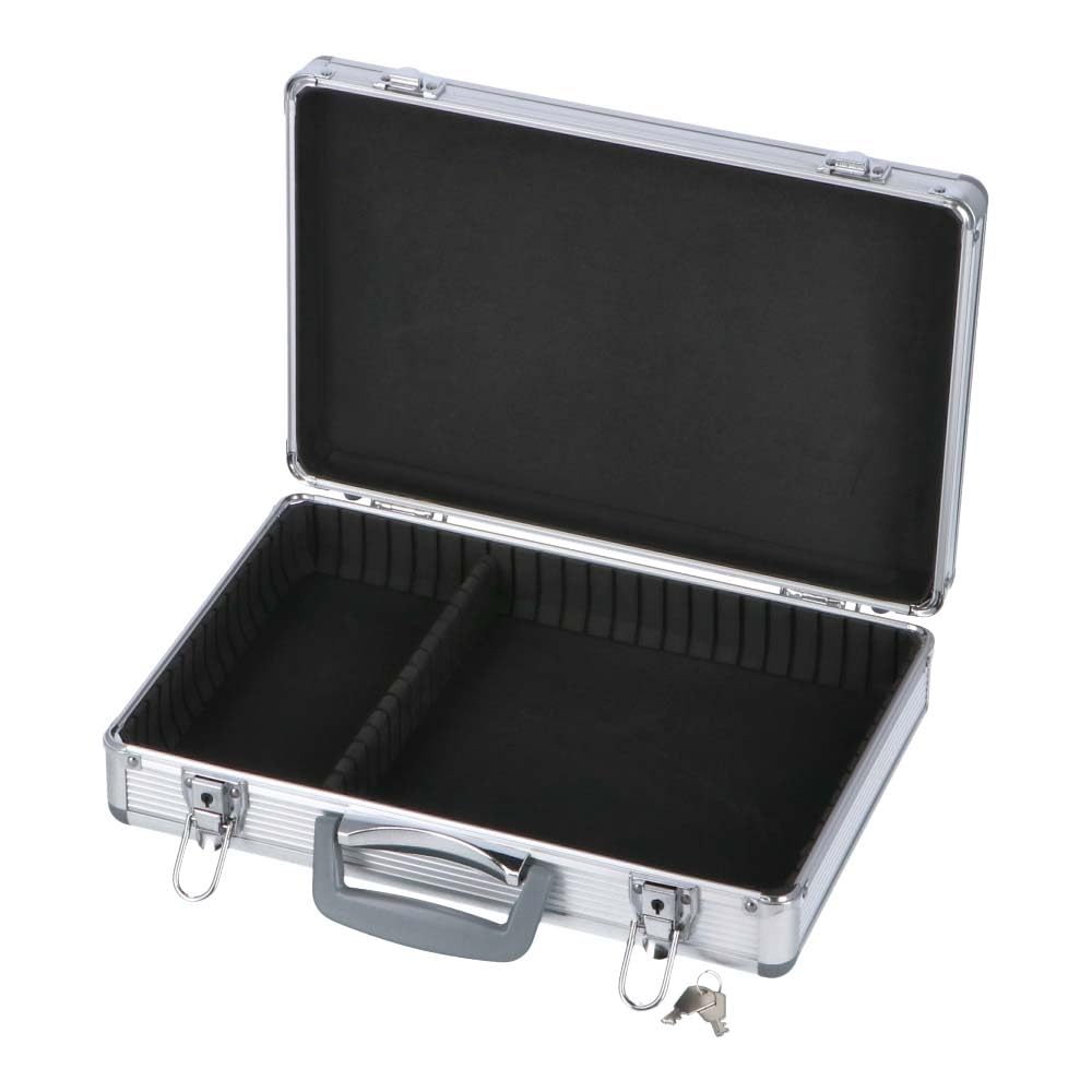 Konan Original LIFELEX Aluminiumkoffer 6748 Attaché-Typ Silber Breite 400 x Tiefe 265 x Höhe 100mm ATC-01 Ca.