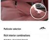 Coussin de siège de voiture ORA Good Cat 5 EV/GT — Housses d'été respirantes avant et arrière.