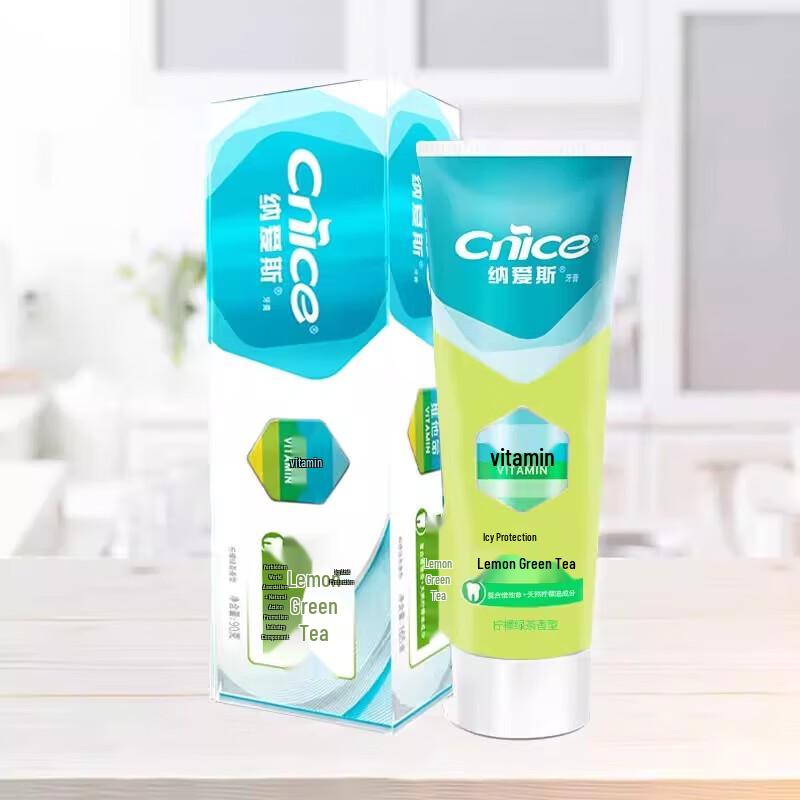 

Nice Lemon Green Tea Toothpaste