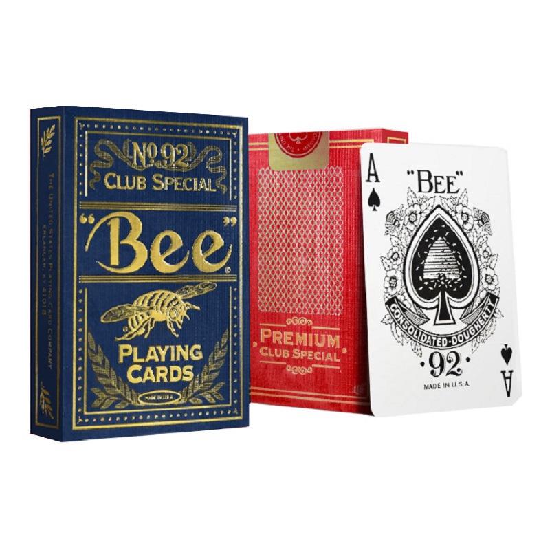 Bee Gold Edition Coterie Playing Cards USPCC Collection Deck Card Games Magic Tricks