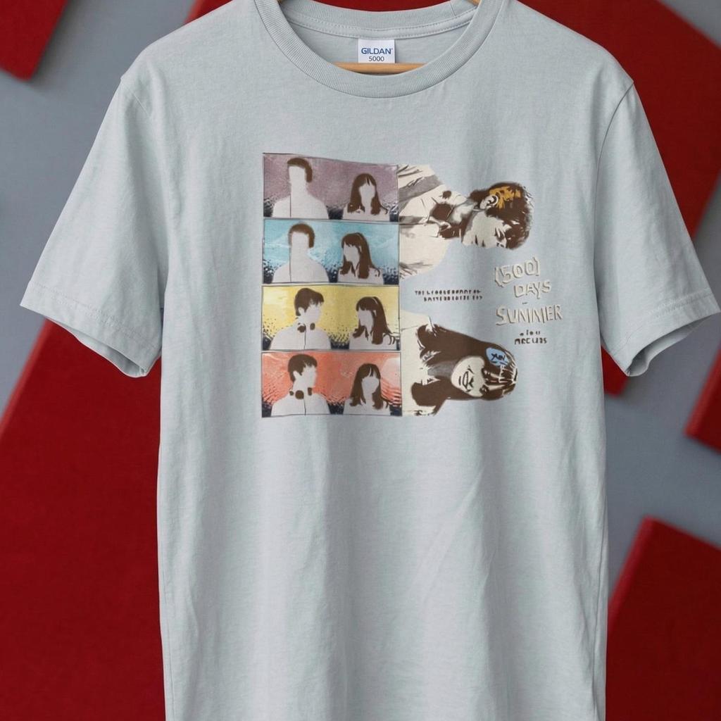 500 Days of Summer Comedy-Drama Film Unisex T-shirt Joseph Gordon-Levitt Zooey Deschanel Movie Merch