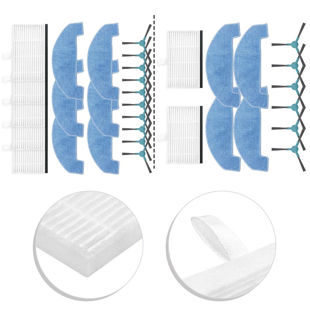 High Efficiency Cleaning Tools Robot Vacuum Kit As Shown Replacement Accessories Easy To Replace Improved Cleaning Efficiency