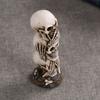 Terrifying Skeleton Character Statues 3D Resin Skull Figurine  Halloween Decor