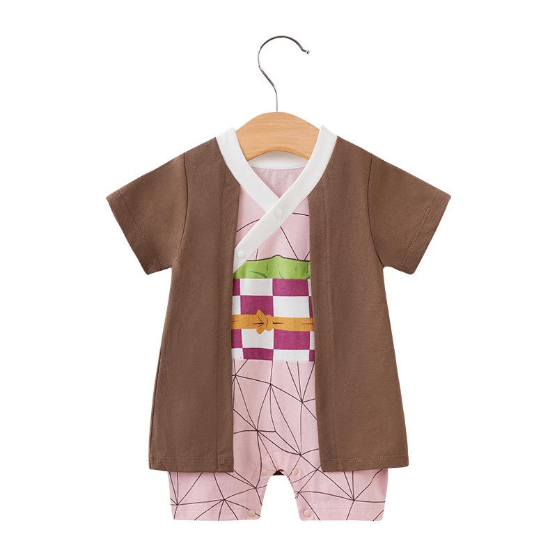 

Cartoon Baby Onesie - Spring/Summer Anime Cosplay Jumpsuit for Newborns 90 cm
