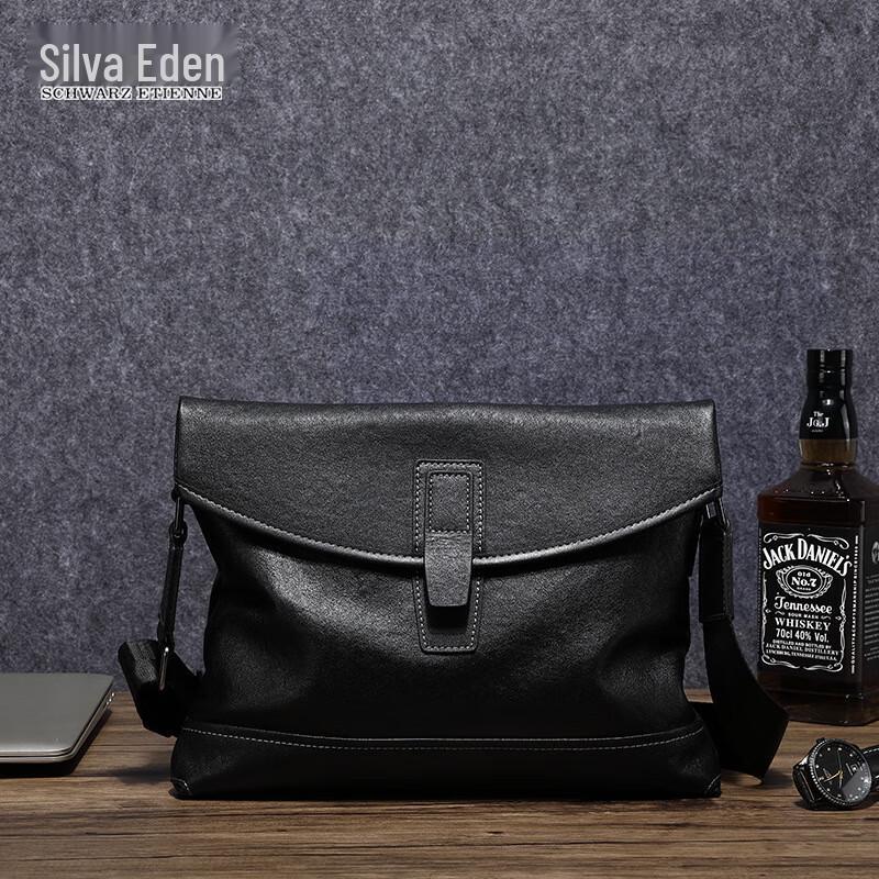 Мужская повседневная кожаная сумка через плечо